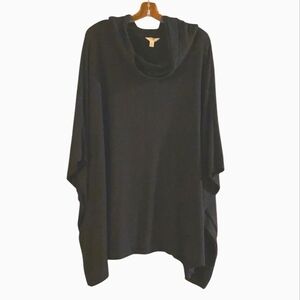 Terra & Sky Oversized Black Top size 2X